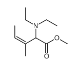 methyl 2-(diethylamino)-3-methylpent-3-enoate结构式