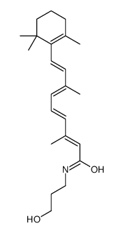 (7cis,9cis,13cis)-15-[(3-Hydroxypropyl)amino]retinal Structure