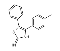 5-Phenyl-4-p-tolyl-thiazol-2-ylamine Structure