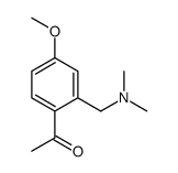 1-(2-((二甲基氨基)甲基)-4-甲氧基苯基)乙酮图片