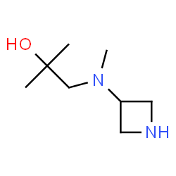 2-Propanol,1-(3-azetidinylmethylamino)-2-methyl-(9CI) structure