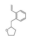 2-(2-ethenylbenzyl)-2,3,4,5-tetrahydrofuran Structure