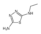 1,3,4-Thiadiazole-2,5-diamine,N-ethyl- (9CI)结构式