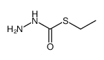 ethyl hydrazinecarbothionate结构式