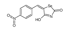 5-((4-Nitrophenyl)methylene)selenazolidine-2,4-dione结构式