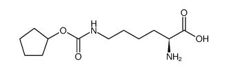 H-Lys(cyc)-OH Structure