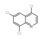 4-氯-6,8-二氯喹啉结构式