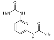 N,N''-pyridine-2,6-diyl-di-urea结构式