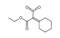 cyclohexylidene-nitro-acetic acid ethyl ester结构式