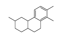 3,7,8-trimethyl-1,2,3,4,4a,9,10,10a-octahydro-phenanthrene Structure