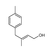3-methyl-4-(4-methylphenyl)but-2-en-1-ol Structure