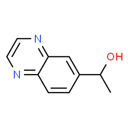 6-Quinoxalinemethanol,-alpha--methyl-结构式
