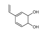 4-ethenylcyclohexa-3,5-diene-1,2-diol结构式