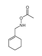 (cyclohexen-1-ylmethylamino) acetate Structure