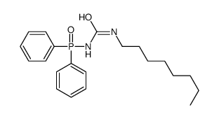 1-diphenylphosphoryl-3-octylurea Structure