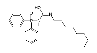 1-diphenylphosphoryl-3-octylurea结构式