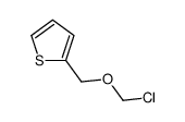 2-(chloromethoxymethyl)thiophene结构式