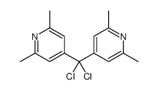 4-[dichloro-(2,6-dimethylpyridin-4-yl)methyl]-2,6-dimethylpyridine结构式
