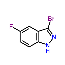 3-Bromo-5-fluoro-1H-indazole structure