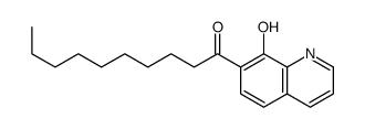 1-(8-hydroxyquinolin-7-yl)decan-1-one结构式