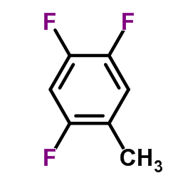 1,2,4-Trifluoro-5-methylbenzene structure