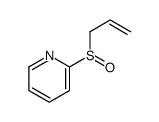 2-prop-2-enylsulfinylpyridine Structure