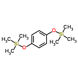 [1,4-Phenylenebis(oxy)]bis(trimethylsilane) Structure