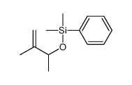 dimethyl-(3-methylbut-3-en-2-yloxy)-phenylsilane结构式