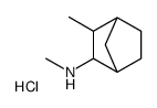 methyl-(2-methyl-3-bicyclo[2.2.1]heptanyl)azanium,chloride结构式