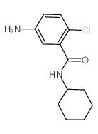 5-Amino-2-chloro-N-cyclohexylbenzamide Structure
