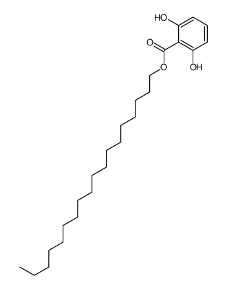 octadecyl 2,6-dihydroxybenzoate Structure