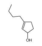 3-butylcyclopent-2-en-1-ol Structure