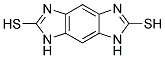 1,7-DIHYDRO-BENZO[1,2-D:4,5-D']DIIMIDAZOLE-2,6-DITHIOL结构式