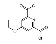 4-ethoxypyridine-2,6-dicarbonyl chloride结构式