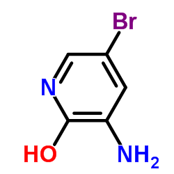 3-氨基-2-羟基-5-溴吡啶结构式