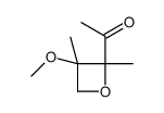 1-(3-methoxy-2,3-dimethyloxetan-2-yl)ethanone结构式