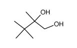 2,3,3-trimethylbutane-1,2-diol Structure