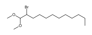 2-bromo-1,1-dimethoxydodecane结构式