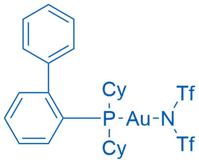 CyJohnPhosAuNTf2 Structure