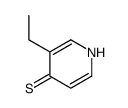 4-Pyridinethiol,3-ethyl-(6CI,9CI) structure