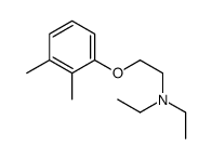2-(2,3-dimethylphenoxy)-N,N-diethylethanamine结构式