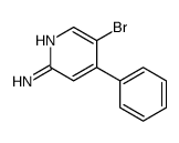 2-Amino-5-bromo-4-phenylpyridine structure