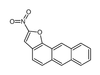 2-Nitroanthra(1,2-b)furan结构式