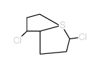 9-Thiabicyclo[3.3.1]nonane,2,6-dichloro-, (1R,2R,5R,6R)-rel- Structure