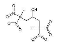 1,5-difluoro-1,1,5,5-tetranitropentan-3-ol结构式