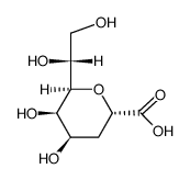 2,6-anhydro-3-deoxyoctonate结构式