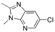 6-CHLORO-2,3-DIMETHYL-3H-IMIDAZO[4,5-B]PYRIDINE Structure