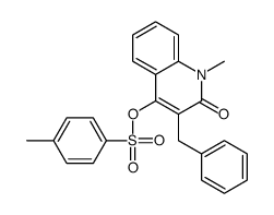 (3-benzyl-1-methyl-2-oxoquinolin-4-yl) 4-methylbenzenesulfonate Structure