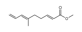 methyl (E,E)-6-methyl-2,6,8-nonatrienonate结构式