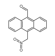 9-formyl-10-nitromethylanthracene结构式